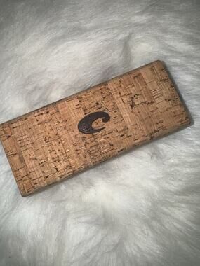 Costa Cork Hard Case for Glasses & Sunglasses Brown Unisex Storage Box